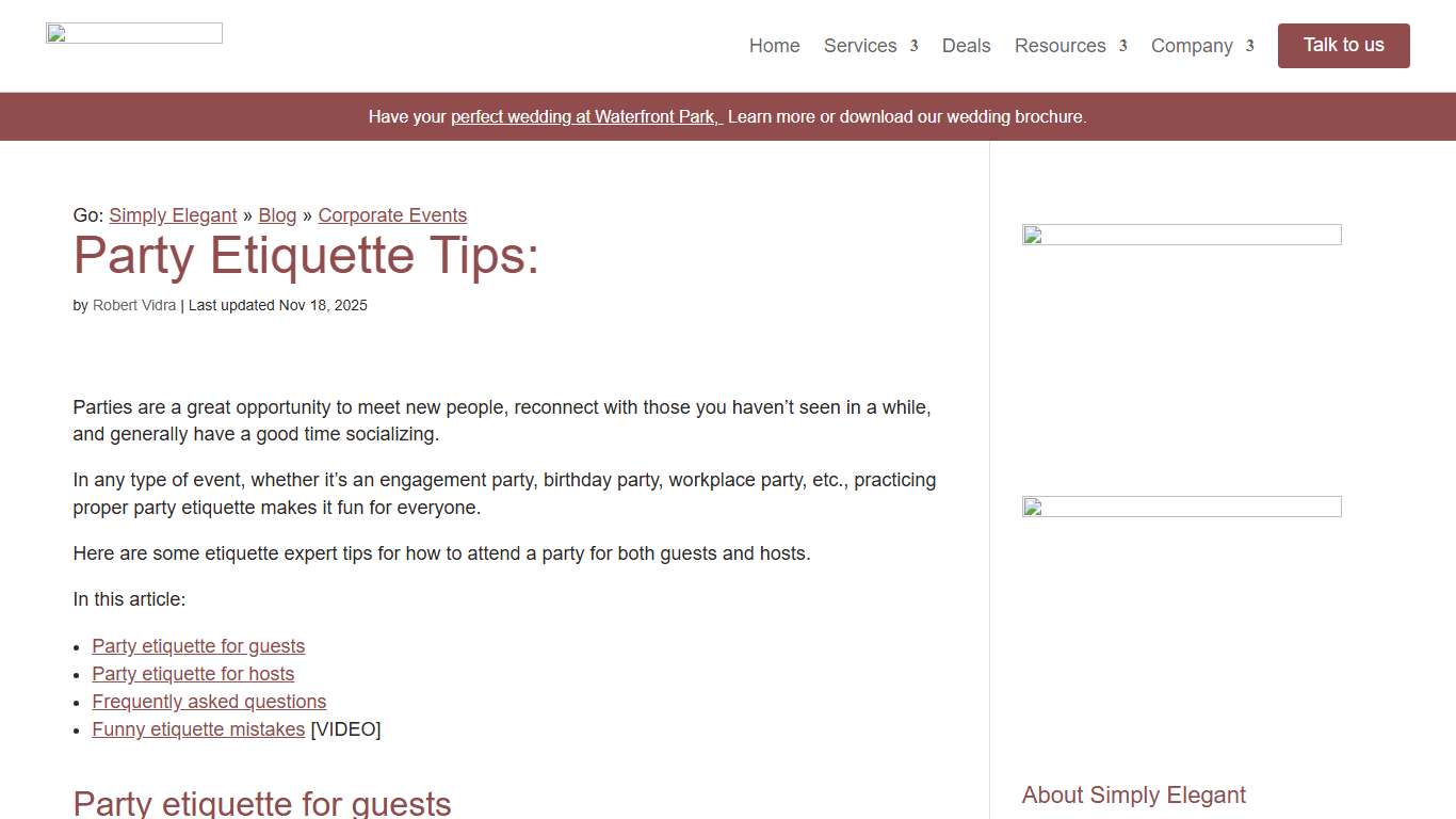 25 Party Etiquette Tips for Guests & Hosts [2026]